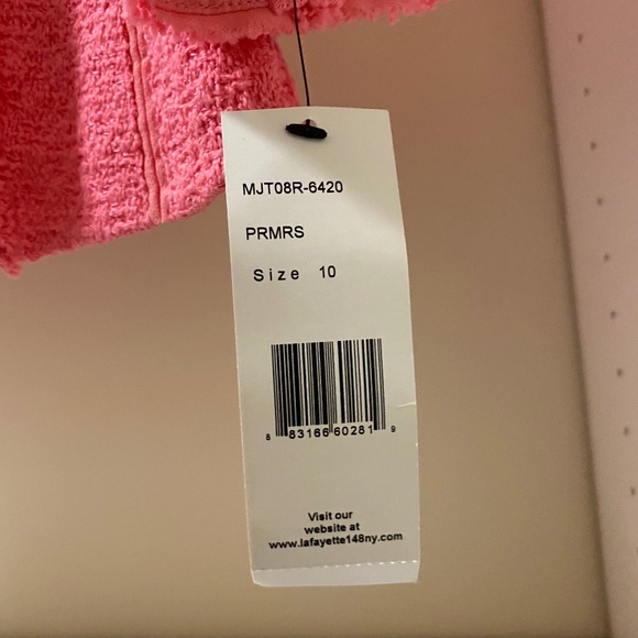 Lafayette148 New York Pink Jacket - Picture 3 of 4